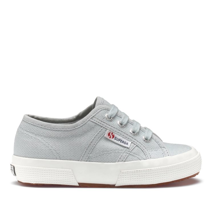 Superga 2750 Jcot Classic Kids Grau Lilla-f Avorio