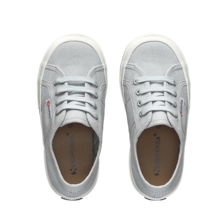 Superga 2750 Jcot Classic Kids Grau Lilla-f Avorio