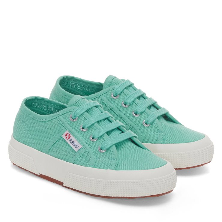 Superga 2750 Jcot Classic Kids Green Water-Favorio