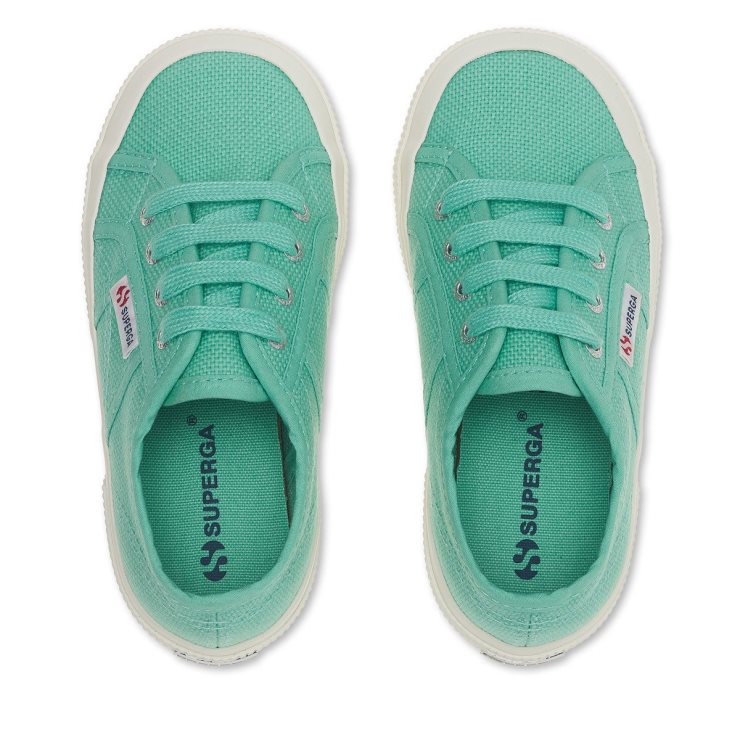 Superga 2750 Jcot Classic Kids Green Water-Favorio