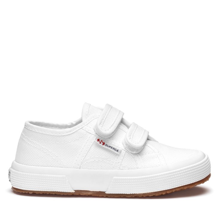 Superga 2750 Jstrap Classic Kinder Weiß