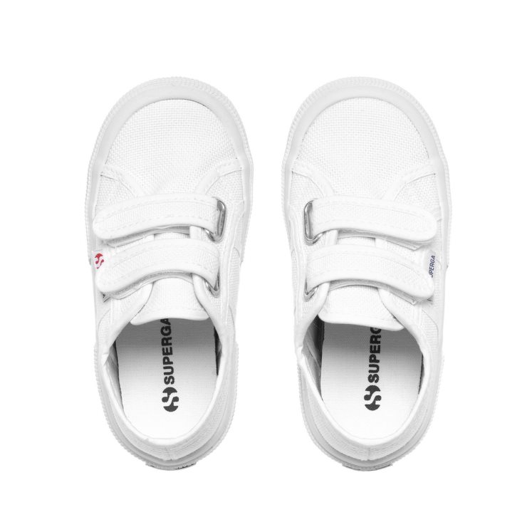 Superga 2750 Jstrap Classic Kinder Weiß