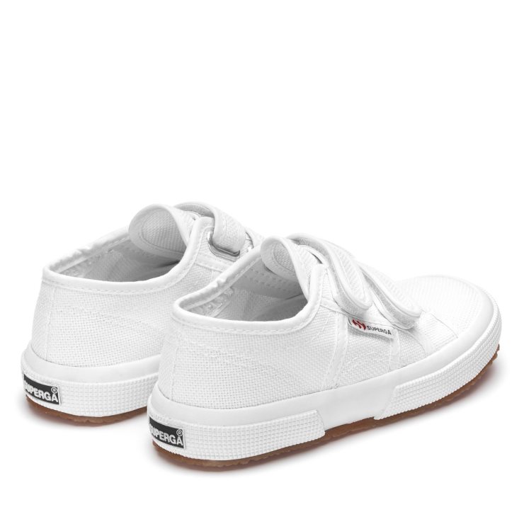 Superga 2750 Jstrap Classic Kinder Weiß