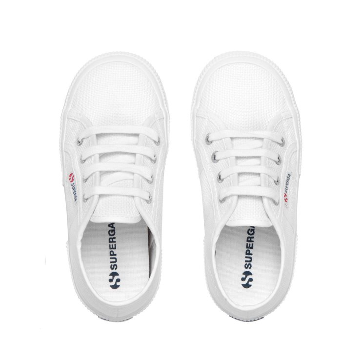 Superga 2750 Jcot Classic Kinder Weiß