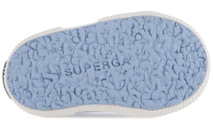 Superga 2750 Bstrap Baby Azur Tageslicht-f Avorio