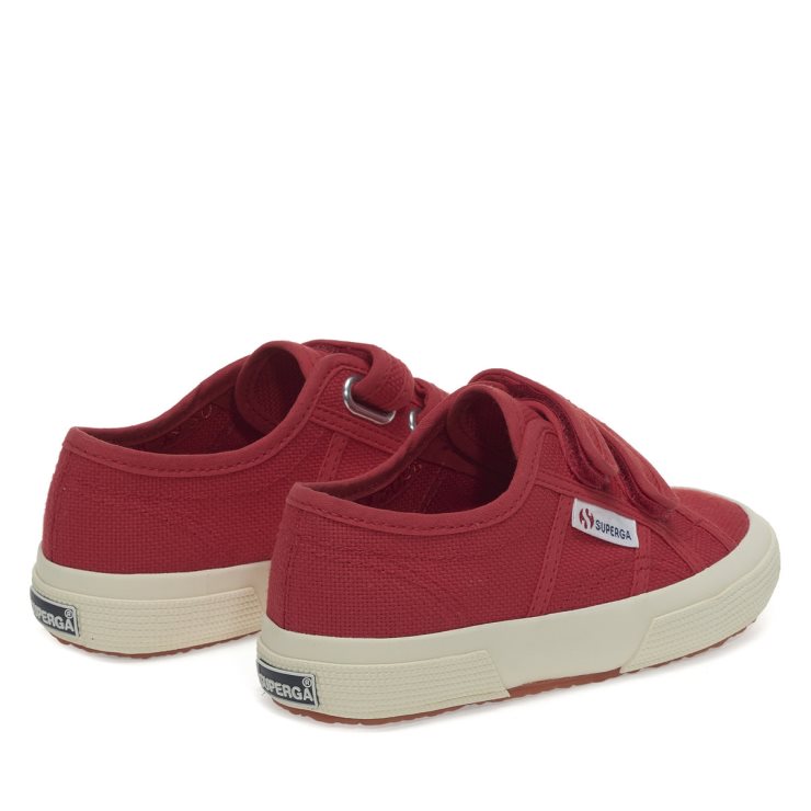 Superga 2750 Jstrap Classic Kinder Rot