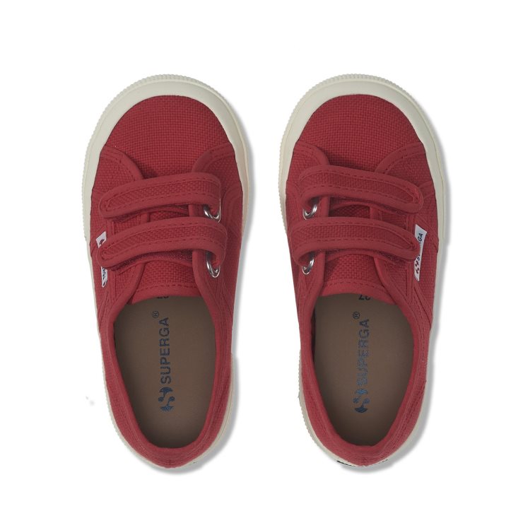 Superga 2750 Jstrap Classic Kinder Rot