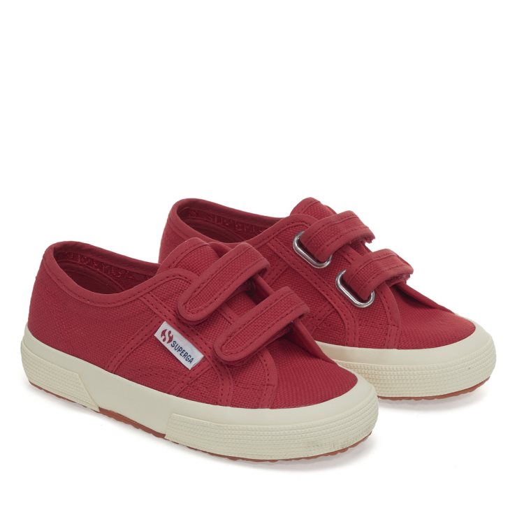 Superga 2750 Jstrap Classic Kinder Rot