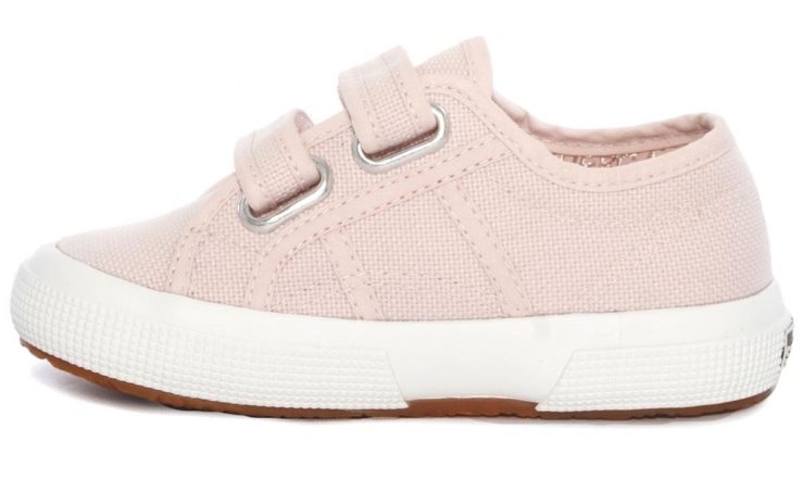 Superga 2750 Jstrap Classic Kinder Pink Blasslila