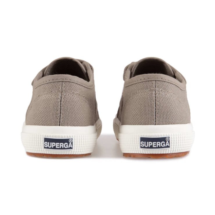 Superga 2750 Jstrap Classic Kids Grün Safari-f Avorio