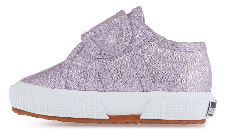 Superga 2750 Babygurt Lame Violett Lilla
