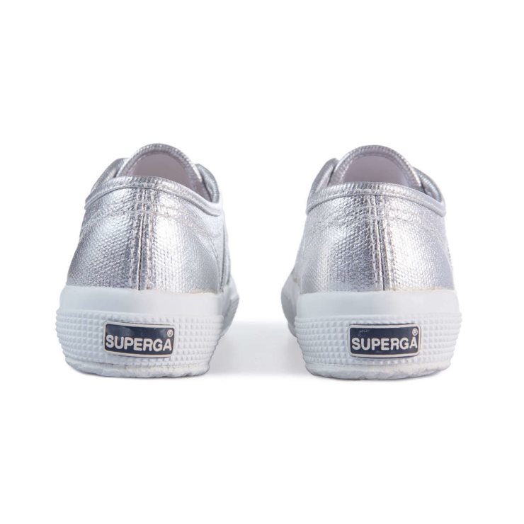 Superga 2750 Metallic Grau Silber