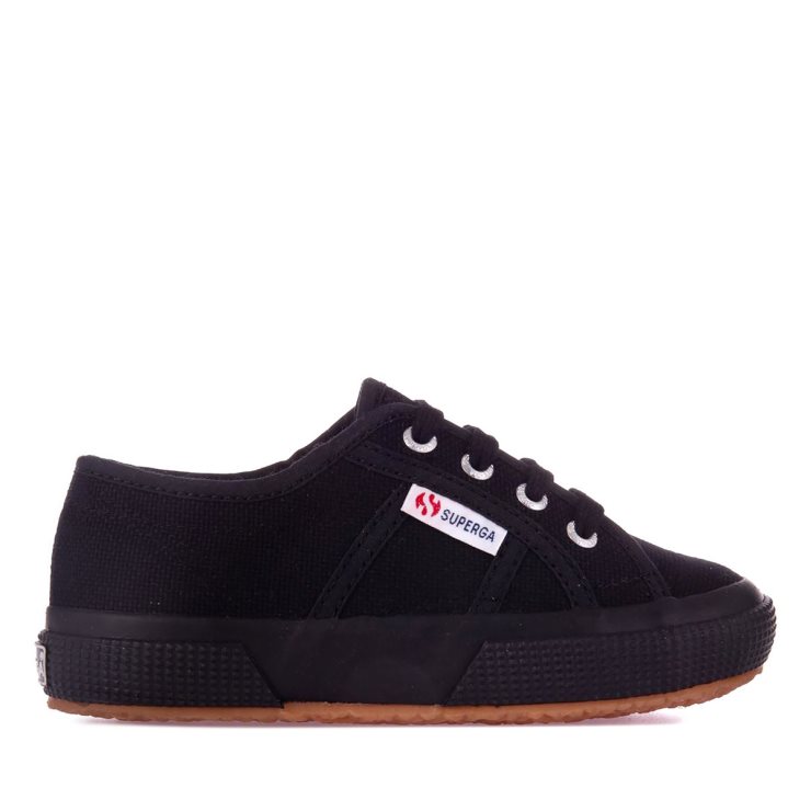 Superga 2750 Jcot Classic Kinder Komplett Schwarz