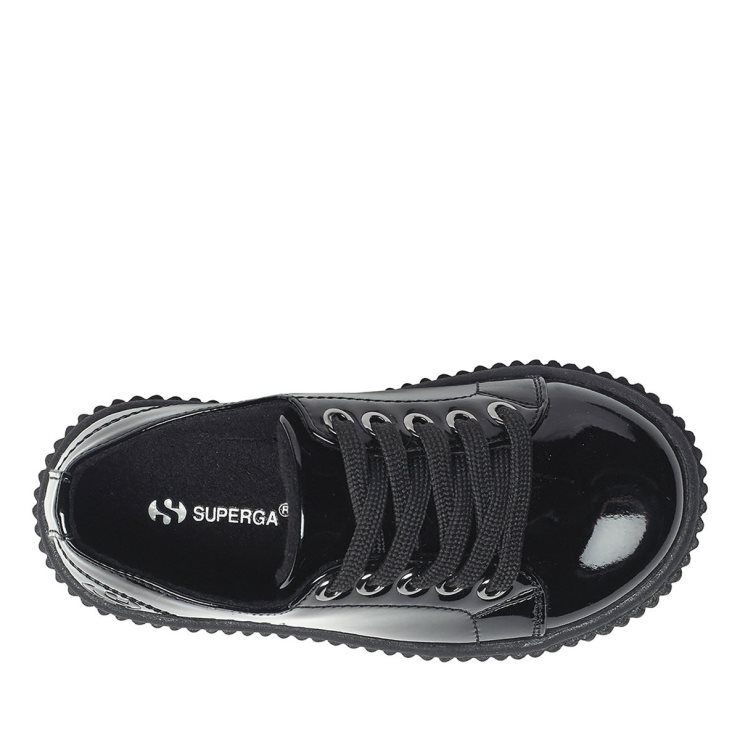 Superga 4867 Lack Schwarz