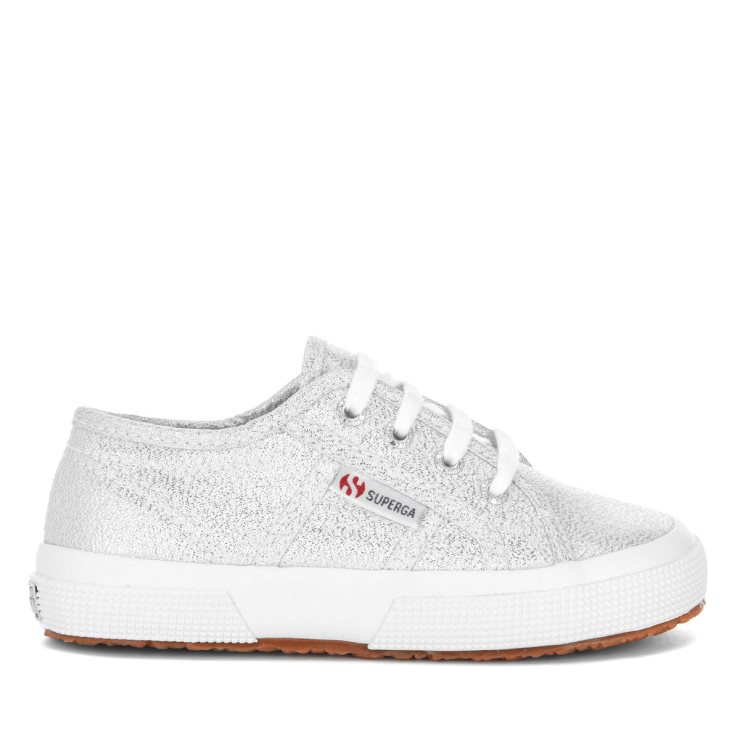 Superga 2750 Lamew Kinder Grau Silber