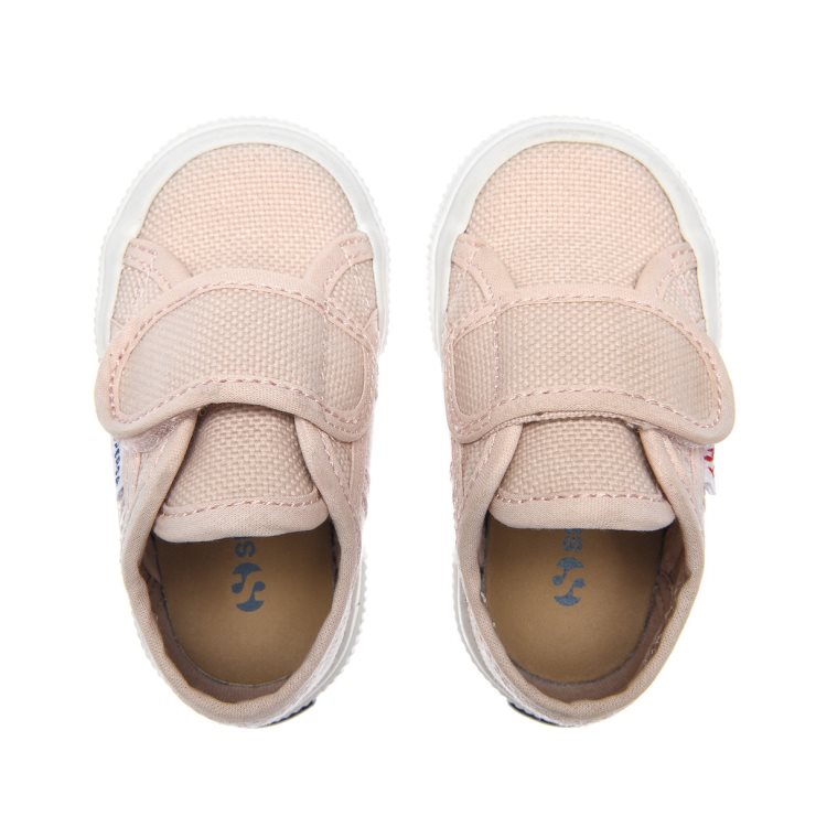 Superga 2750 Bstrap Babyrosa Skin-f Avorio