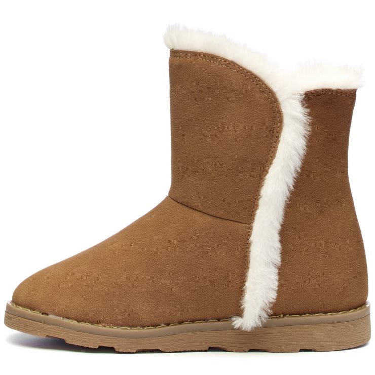 Superga 4033 Kinder Wildlederimitat Braun Bronze