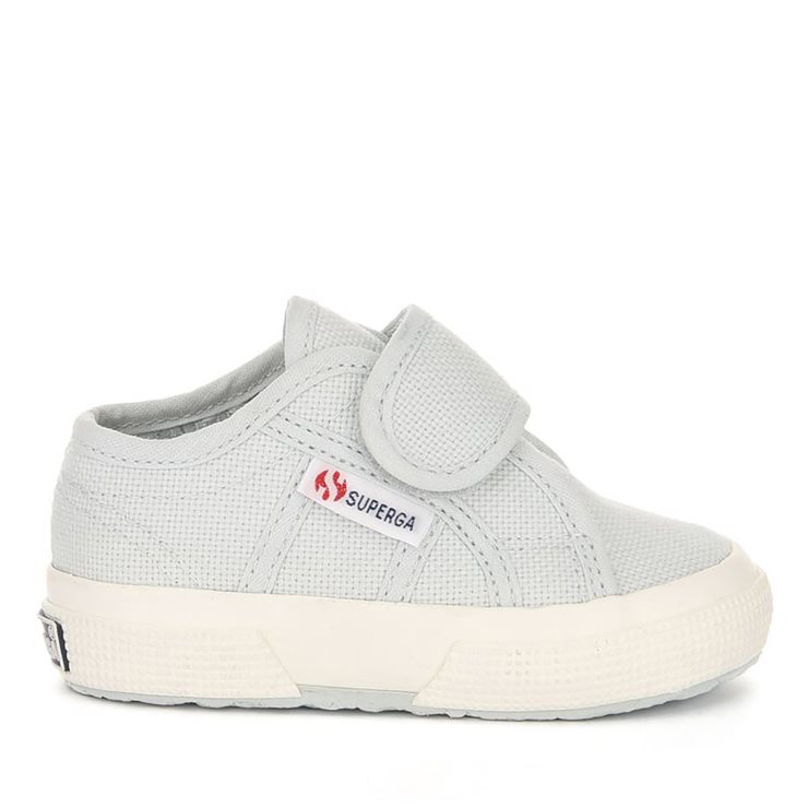 Superga 2750 Bstrap Baby Azur Lt-f Avorio
