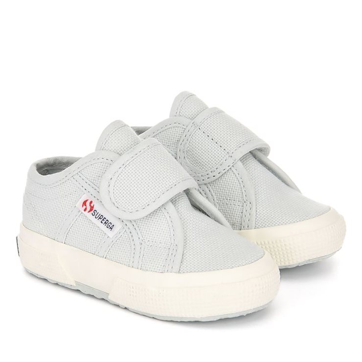 Superga 2750 Bstrap Baby Azur Lt-f Avorio