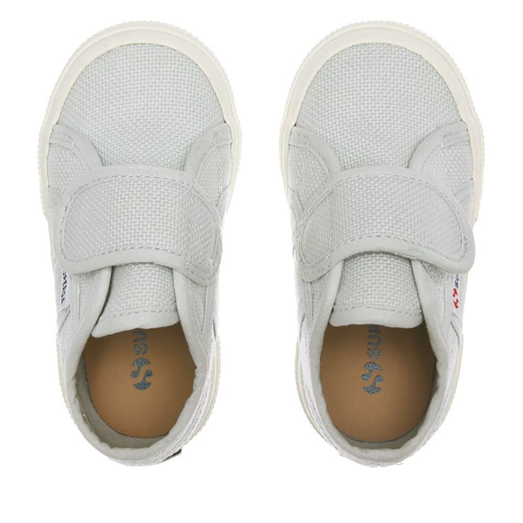 Superga 2750 Bstrap Baby Azur Lt-f Avorio