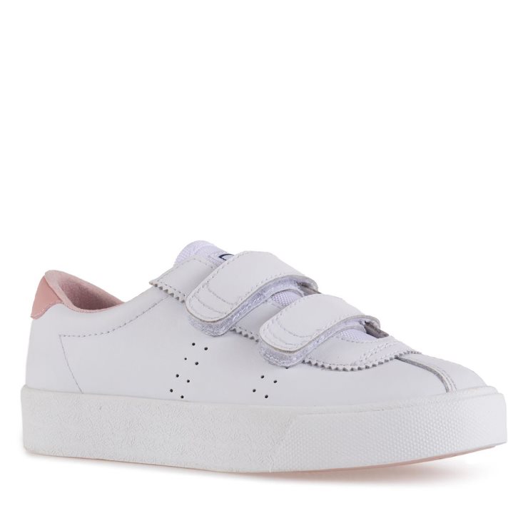 Superga 2843 Superga Sport Club Kinder White-pink Smoke
