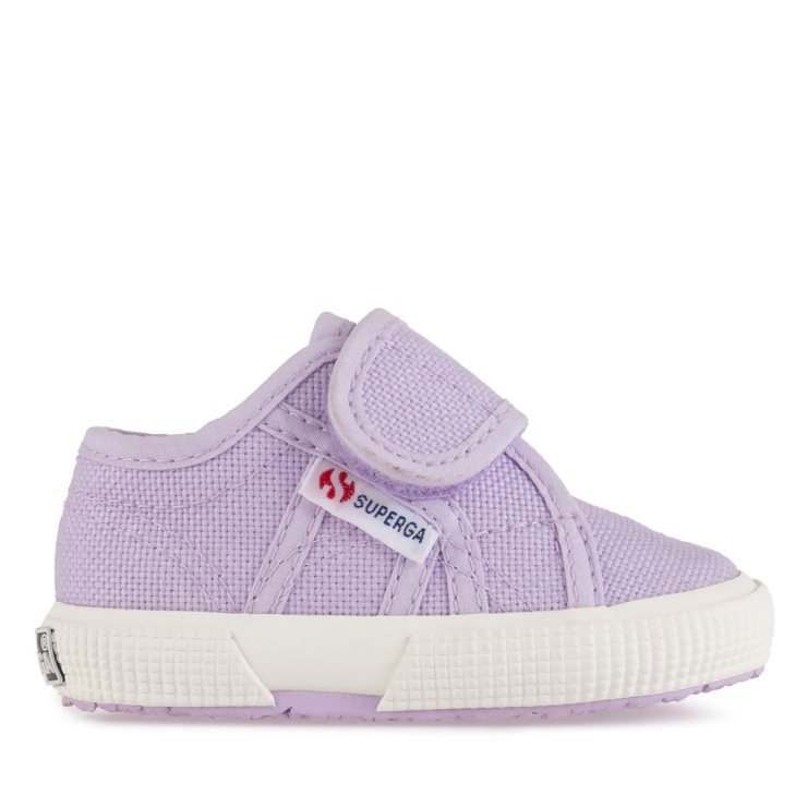 Superga 2750 Bstrap Baby Violett Lilla-f Avorio