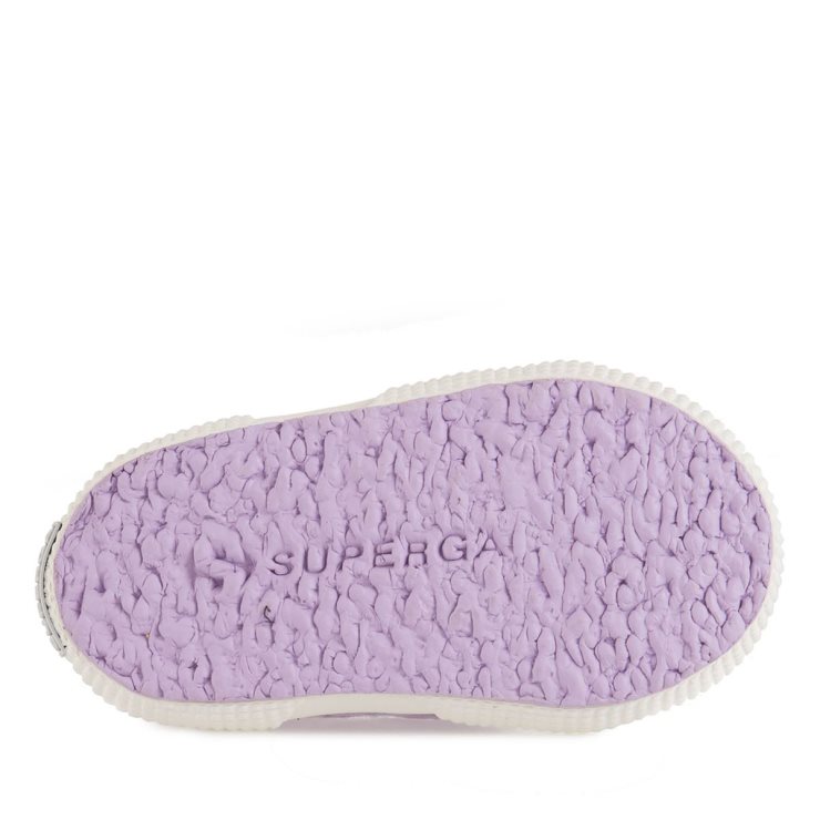 Superga 2750 Bstrap Baby Violett Lilla-f Avorio