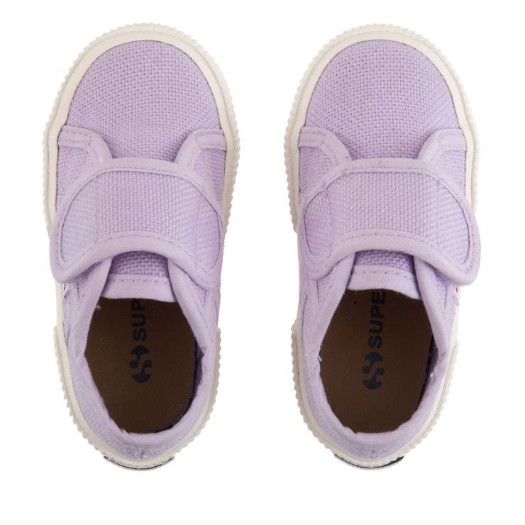 Superga 2750 Bstrap Baby Violett Lilla-f Avorio