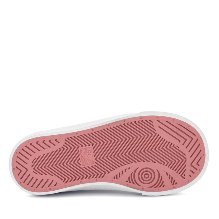Superga 2843 Kids Club S Vegan White-pink Dusty