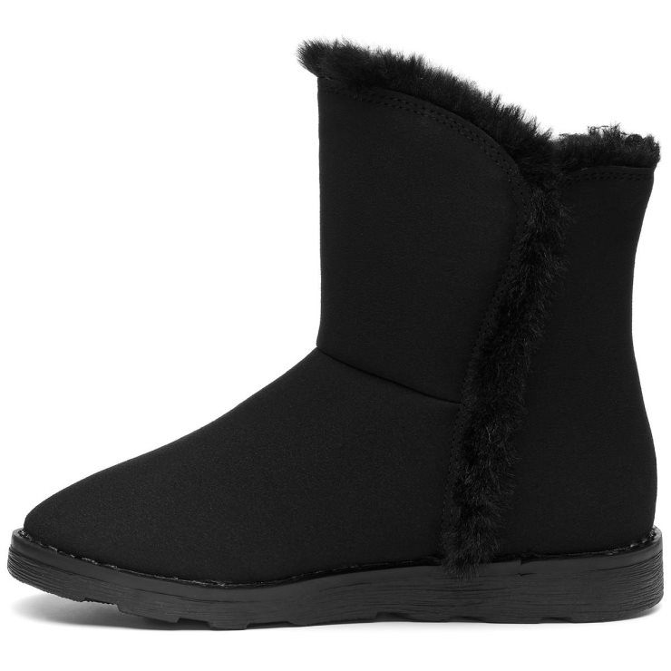 Superga 4033 Kinder Wildlederimitat Total Schwarz