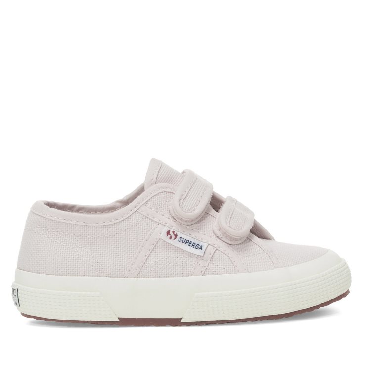 Superga 2750 Jstrap Classic Kinder Pink Ish-f Avorio