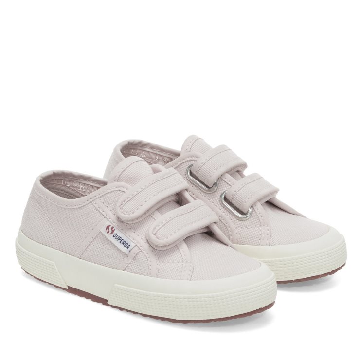 Superga 2750 Jstrap Classic Kinder Pink Ish-f Avorio