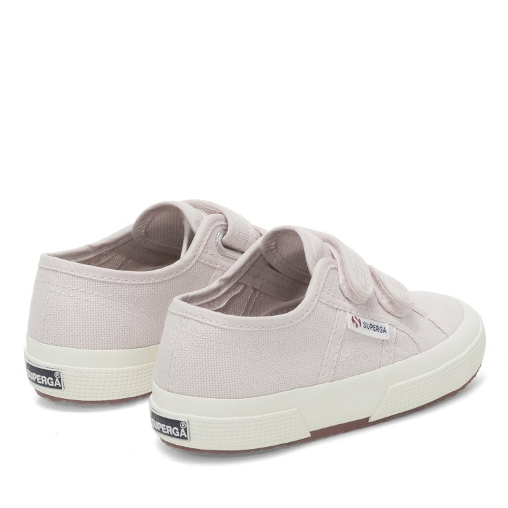 Superga 2750 Jstrap Classic Kinder Pink Ish-f Avorio