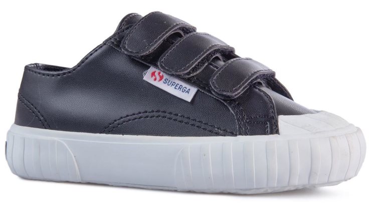 Superga 2980 Kunstleder Schwarz